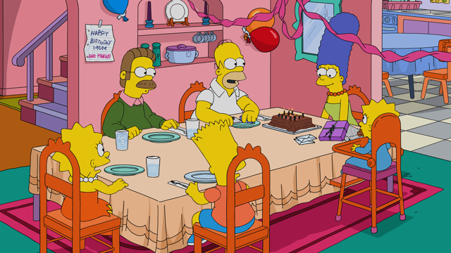 Cena do episódio “Marge de Aço” de Os Simpsons