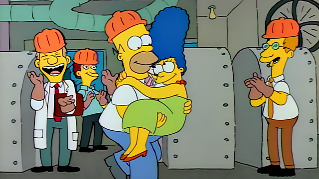 Cena do episódio “Aonde Chegamos: Mais um Show de Imagens dos Simpsons” de Os Simpsons