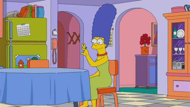Cena do episódio “Mentira Tem Perna Curta” de Os Simpsons