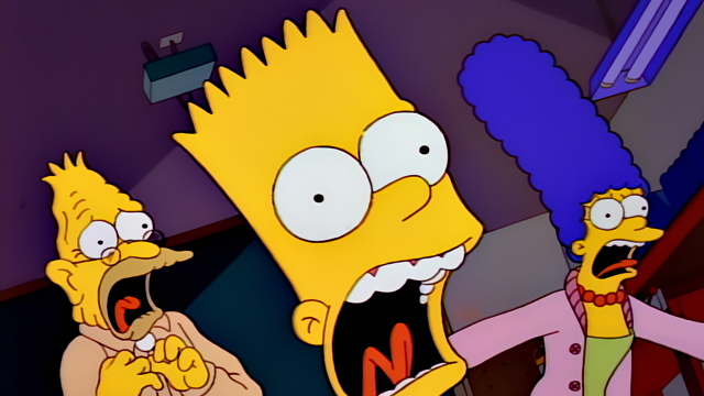 Cena do episódio “O Grande Dia” de Os Simpsons