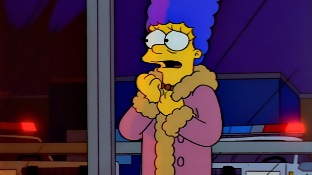 Cena do episódio “Marge Vai para a Cadeia” de Os Simpsons