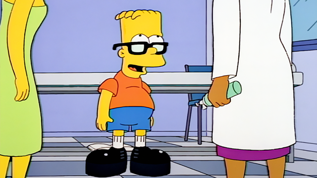 Cena do episódio “A Última Tentação de Homer” de Os Simpsons